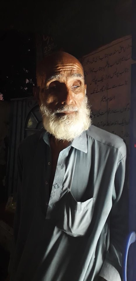 Hardworking Blind Man Lost Eyes In Bomb Blast