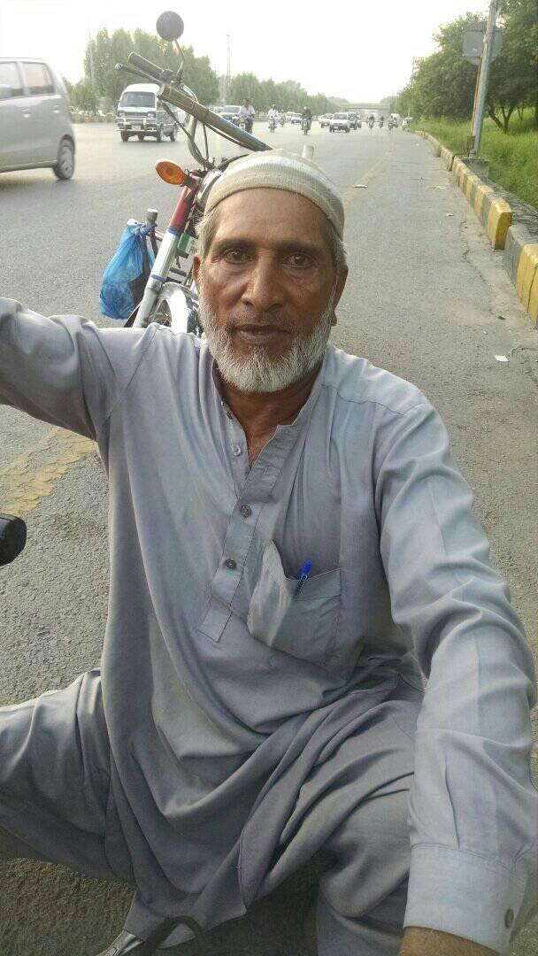 Islamabad Pakistan Old Hardworking Man